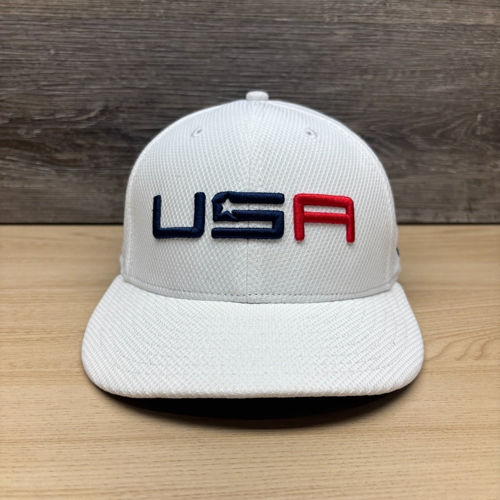 Ryder Cup Hat Cap Snap Back White Hazeltine National Golf Club 2016 USA New Era